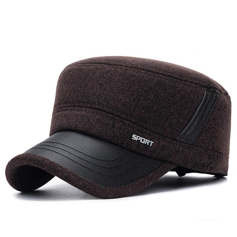 Мужская шапка среднего и пожилого возраста, зимняя уличная теплая плоская кепка для защиты ушей One Size
Мужская шапка среднего и пожилого возраста, зимняя уличная теплая плоская кепка для защиты ушей One Size