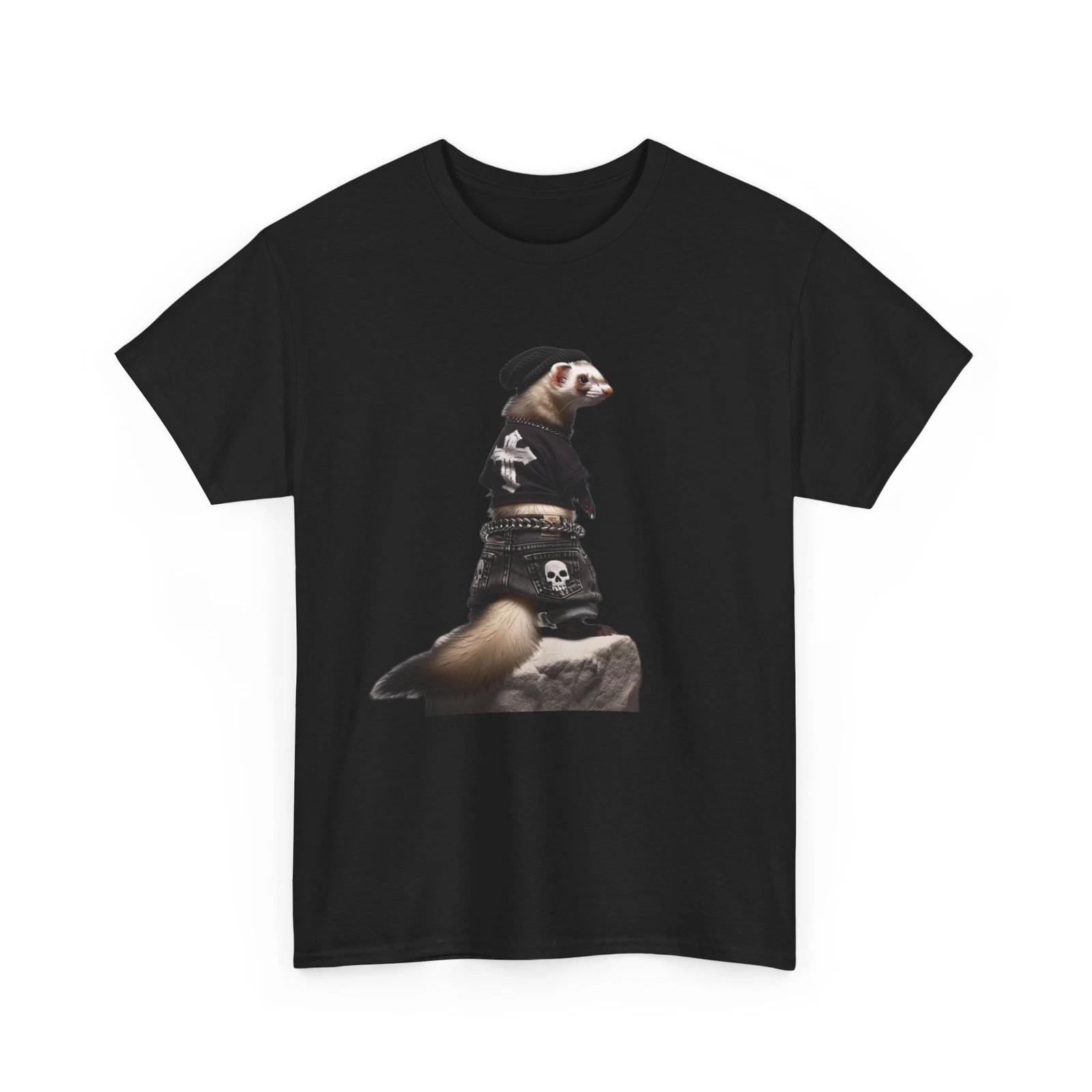 Unisex Adult T Shirt Ferret Rocking Cyber Goth Outfit Punk Funny Streetwear Tee XL
Unisex Adult T Shirt Ferret Rocking Cyber Goth Outfit Punk Funny Streetwear Tee XL