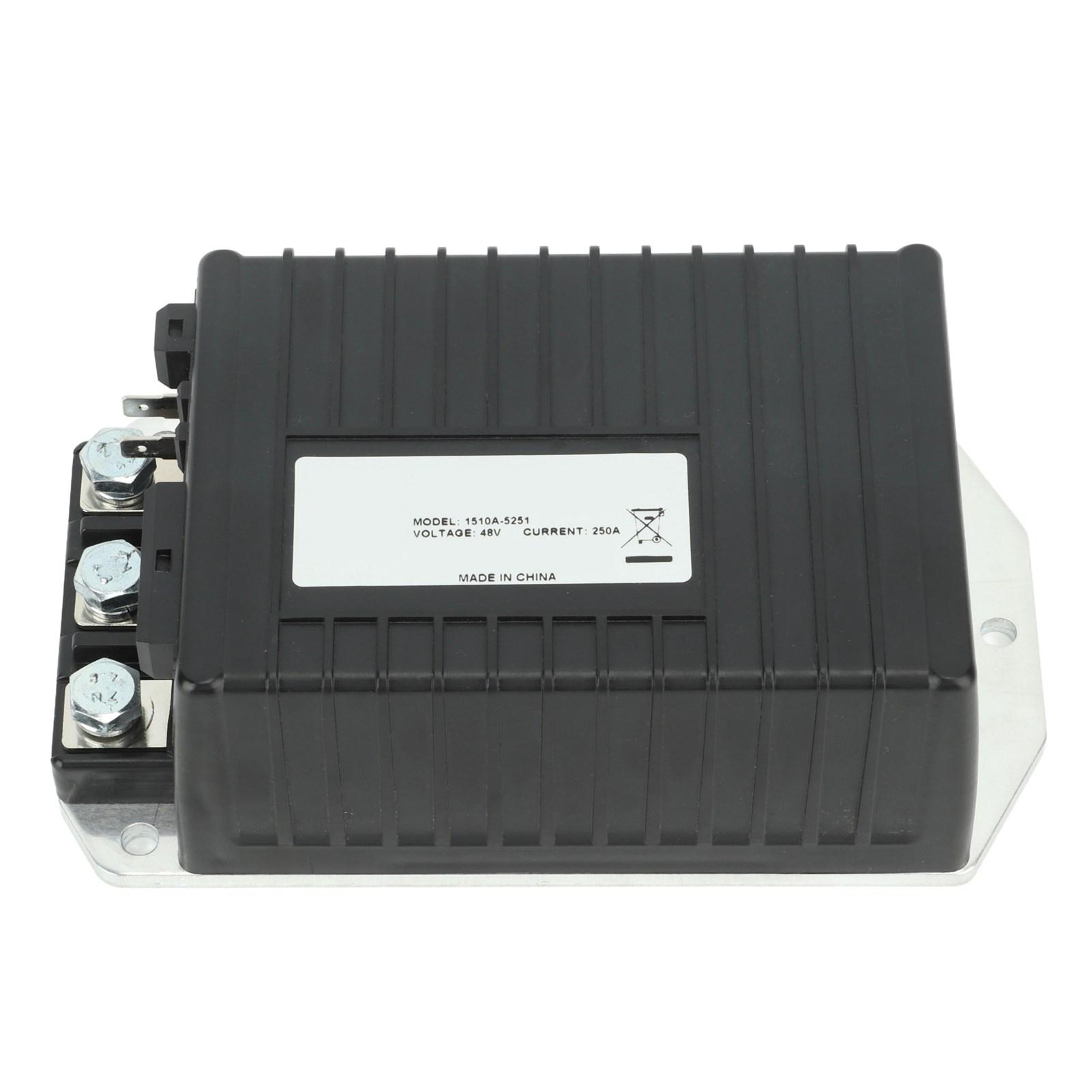 DC Motor Controller 48V 250A Aluminum Alloy Fast Heat Dissipation 1266A 5201 Replacement for EZGO
DC Motor Controller 48V 250A Aluminum Alloy Fast Heat Dissipation 1266A 5201 Replacement for EZGO