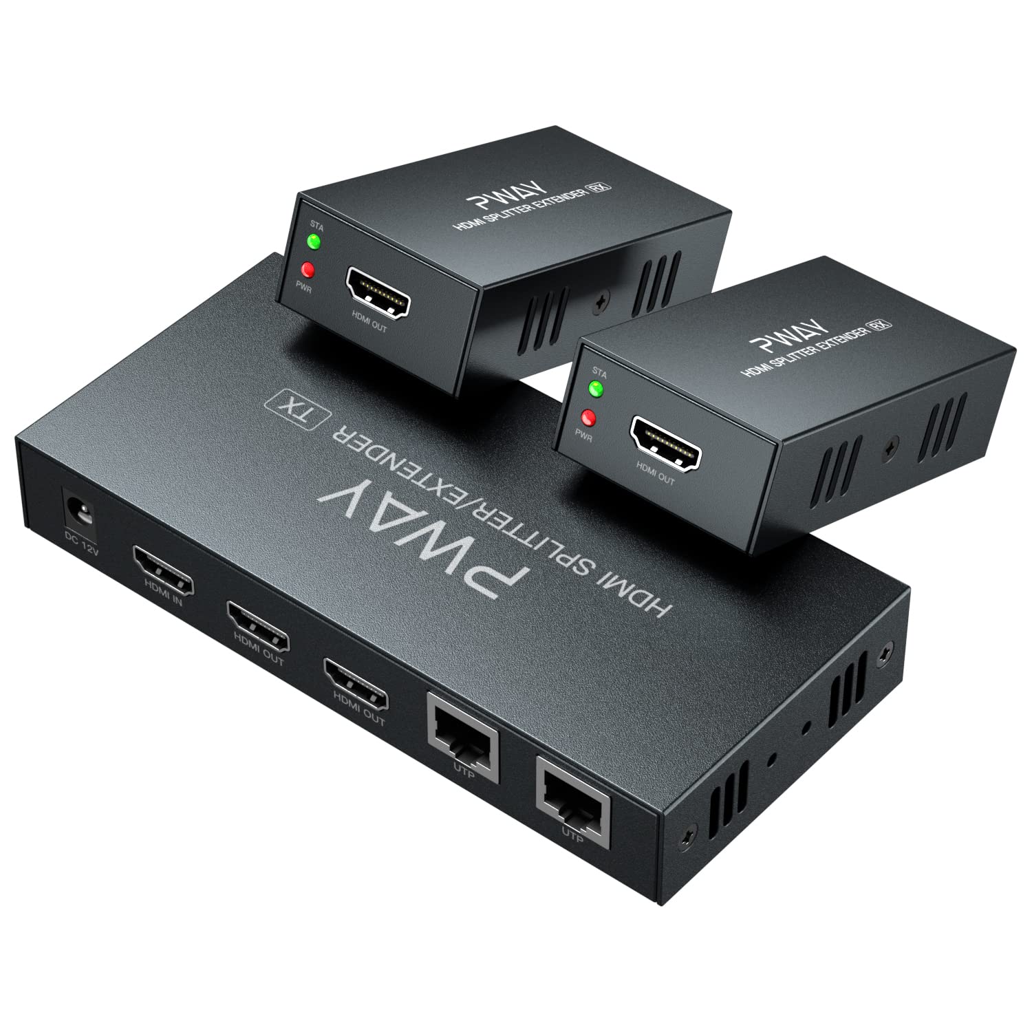 1X2 1080P HDMI Extender Splitter Transmission 165ft By 3D EDID 1 Power Support IN 2 PW-HT226P2 (50m) Cat5e/Cat6/Cat7 (1 OUT)
1X2 1080P HDMI Extender Splitter Transmission 165ft By 3D EDID 1 Power Support IN 2 PW-HT226P2 (50m) Cat5e/Cat6/Cat7 (1 OUT)