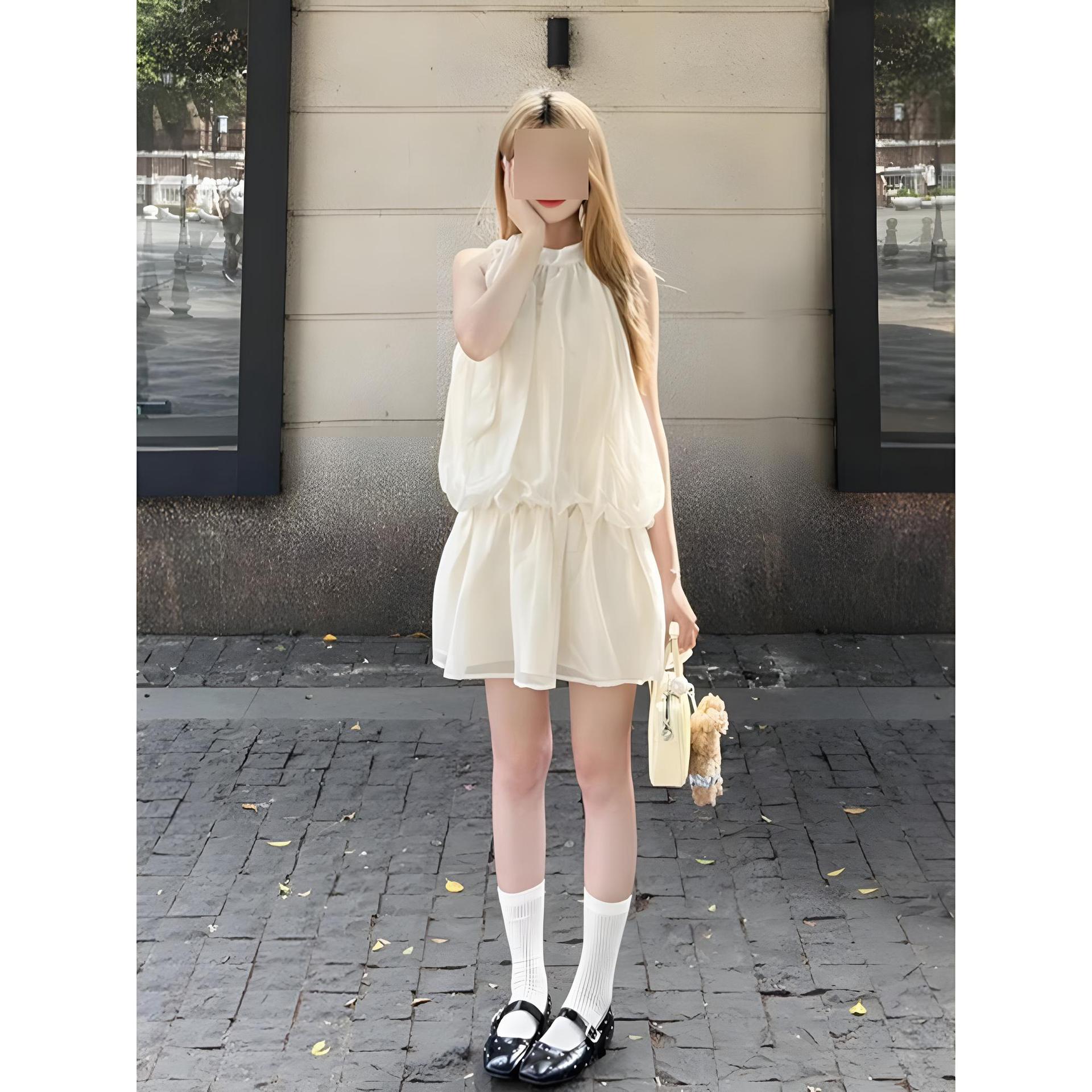 Французское милое платье без рукавов с вырезом под шею, повседневное летнее новое платье с бантом и маленькой юбкой XL- (recommended 110-60kg)
Французское милое платье без рукавов с вырезом под шею, повседневное летнее новое платье с бантом и маленькой юбкой XL- (recommended 110-60kg)