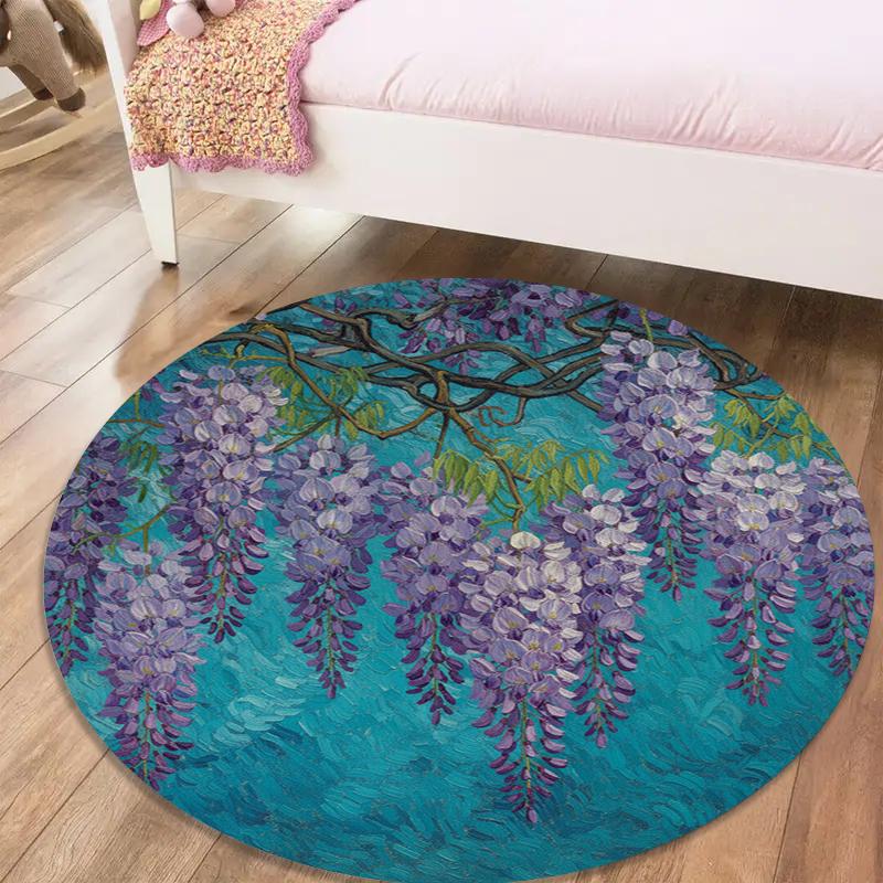 Decorations Plants Round Area Rug,Carpet Rug for Living Room Bedroom Sofa Playroom Decor,Non-slip Floor Mat91 80cmx80cm
Decorations Plants Round Area Rug,Carpet Rug for Living Room Bedroom Sofa Playroom Decor,Non-slip Floor Mat91 80cmx80cm