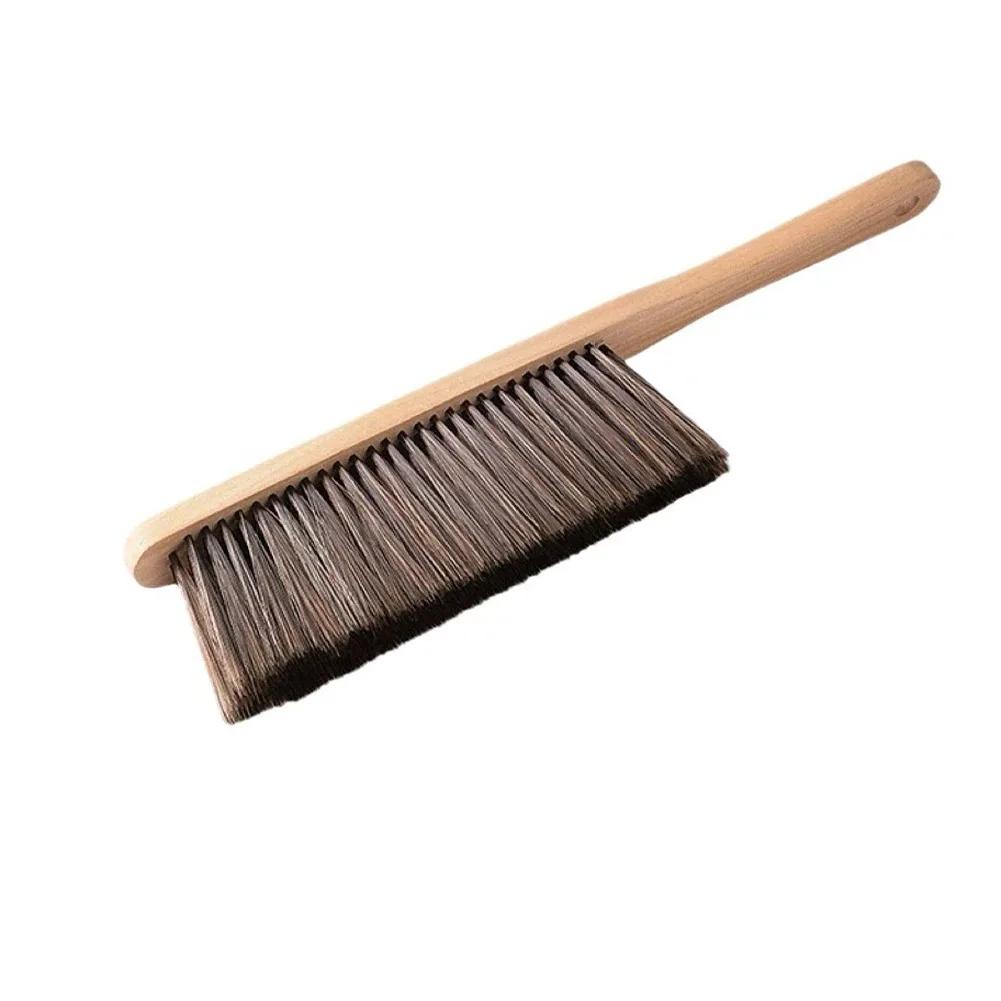 Natural Wood Handle Brush with Bristles for Coffee Powder Cleaning Anti Static Desktop Bar Grinder Bed Sweeping Home Cleaning
Natural Wood Handle Brush with Bristles for Coffee Powder Cleaning Anti Static Desktop Bar Grinder Bed Sweeping Home Cleaning