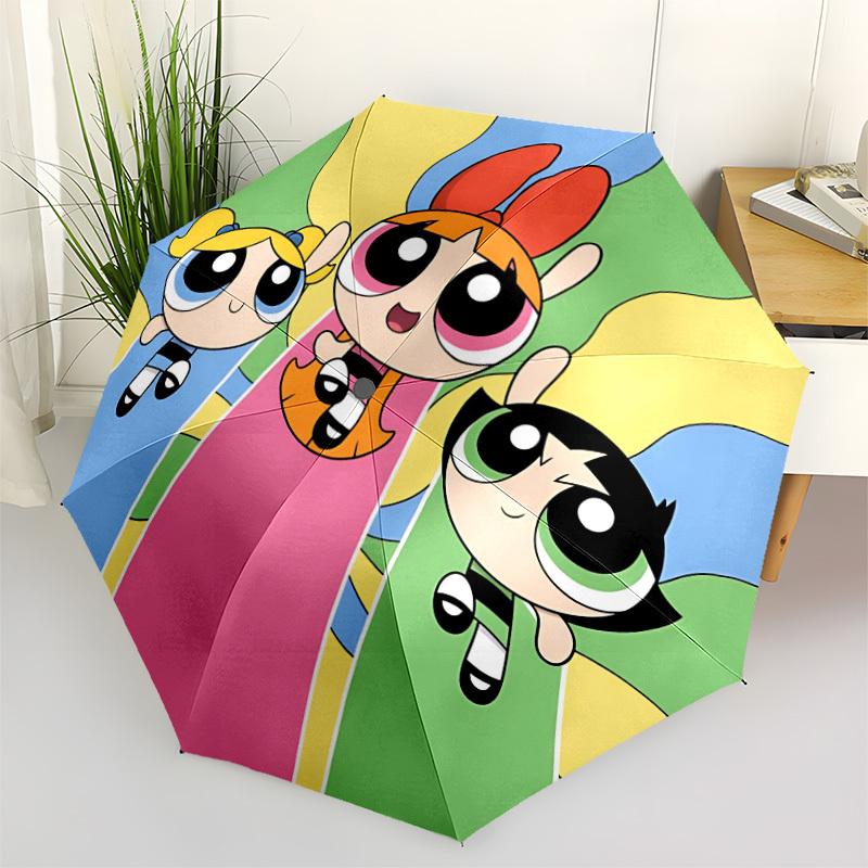 1pc Powerpuff Girls Automatic Folding Umbrella - Sturdy 8-Rib Polyester Canopy,Sun-Defying Travel Companion yy251023128
1pc Powerpuff Girls Automatic Folding Umbrella - Sturdy 8-Rib Polyester Canopy,Sun-Defying Travel Companion yy251023128