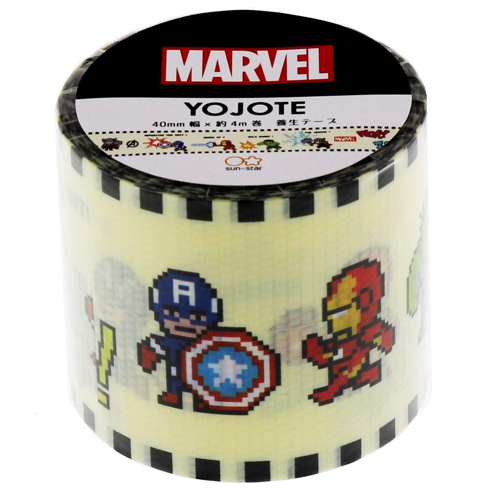 Sunstar Stationery Marvel Masking Tape YOJOTE S8580782 8-bit
Sunstar Stationery Marvel Masking Tape YOJOTE S8580782 8-bit