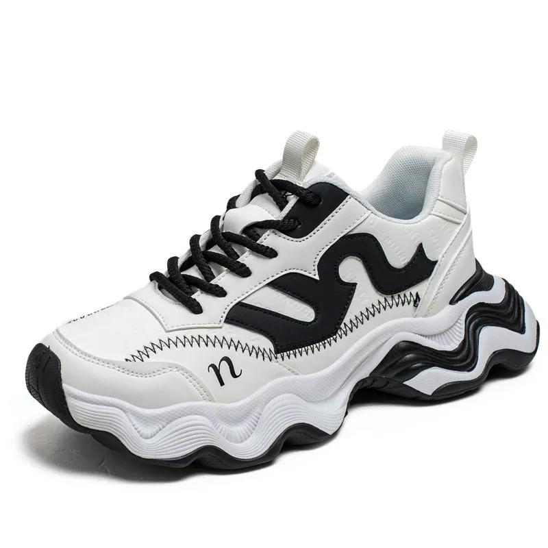 Fashion Men s Sports Shoes Low-cut Thick-soled Soft Leather Sneakers Dad Shoes Non-slip Lightweight Men s Tennis Fitness Running Shoe a 43
Fashion Men s Sports Shoes Low-cut Thick-soled Soft Leather Sneakers Dad Shoes Non-slip Lightweight Men s Tennis Fitness Running Shoe a 43