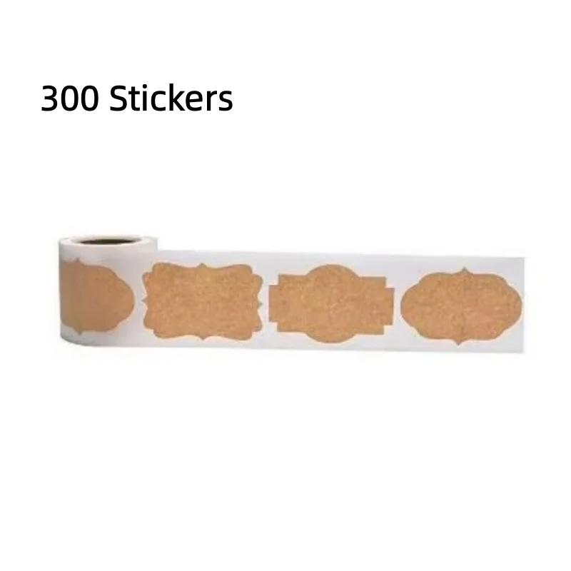 300 Stickers/Rolls/30x50mm Kraft Paper Blank Decorative Stickers Stickers Diy Stickers Baking Packaging Stickers Labels
300 Stickers/Rolls/30x50mm Kraft Paper Blank Decorative Stickers Stickers Diy Stickers Baking Packaging Stickers Labels