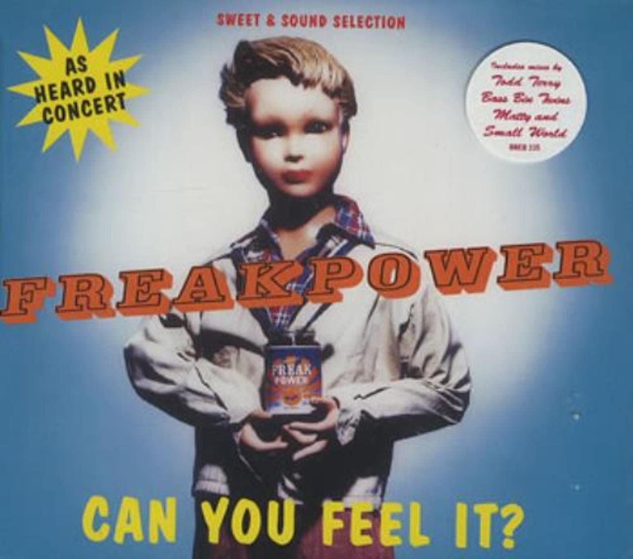 CD FREAKPOWER - Can You Feel It BRCD335 4th & Broadway 1996 US Dance & Electronica Used
CD FREAKPOWER - Can You Feel It BRCD335 4th & Broadway 1996 US Dance & Electronica Used