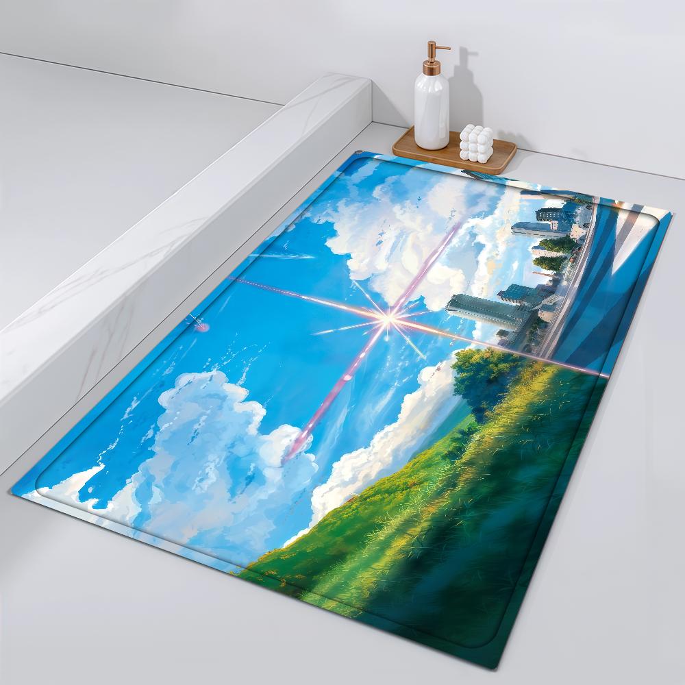 Love Door Na Anime Mat Bedside Entrance Wa Bath Floor Decoration Corridor Fantasy Kimi Name Door Mat Carpet Living Room Balcony 40cm x 60cm
Love Door Na Anime Mat Bedside Entrance Wa Bath Floor Decoration Corridor Fantasy Kimi Name Door Mat Carpet Living Room Balcony 40cm x 60cm