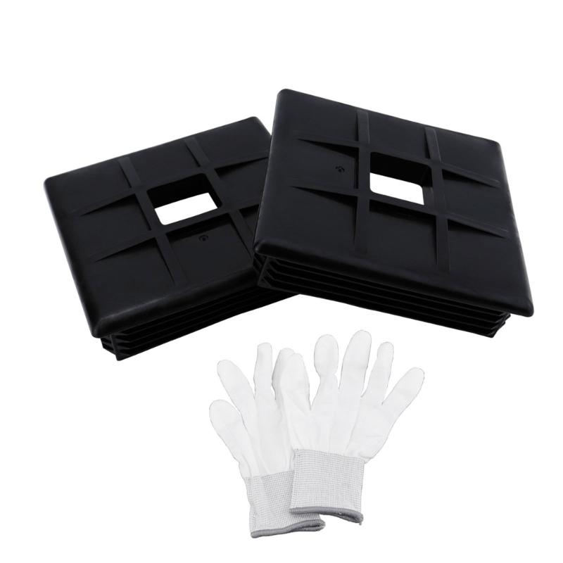 ABS Bumper Plugs 4 Inch Square Soft Protections Crack Resistant Bumper Protector Simple Installs for Sewer Hose Storage
ABS Bumper Plugs 4 Inch Square Soft Protections Crack Resistant Bumper Protector Simple Installs for Sewer Hose Storage