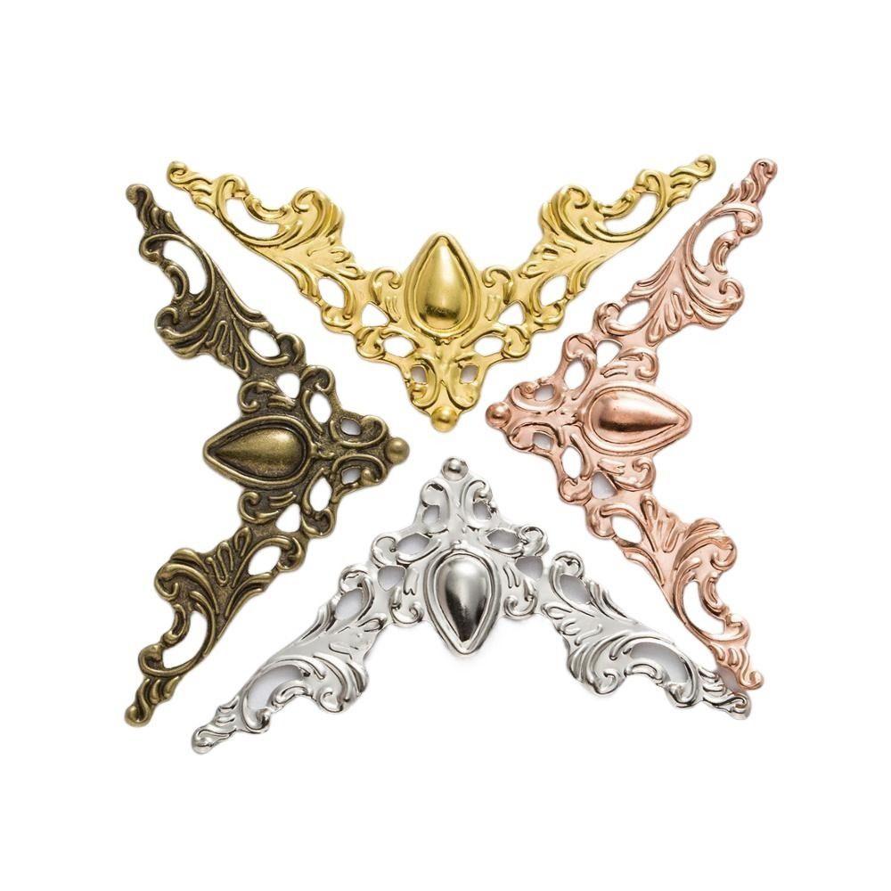 Carved Scrapbook Golden Silvery Corner Protector Furniture Protector Corner Brackets Ornament рожевий колір золота
Carved Scrapbook Golden Silvery Corner Protector Furniture Protector Corner Brackets Ornament рожевий колір золота