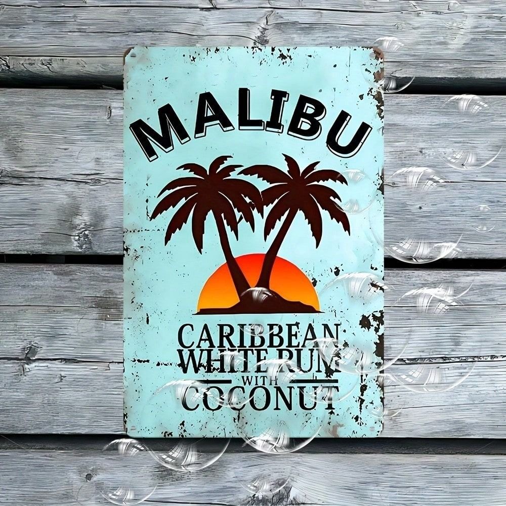 Vintage Metal Poster Coconut Rum 20x30 cm Wall Art for Home Bar
Vintage Metal Poster Coconut Rum 20x30 cm Wall Art for Home Bar