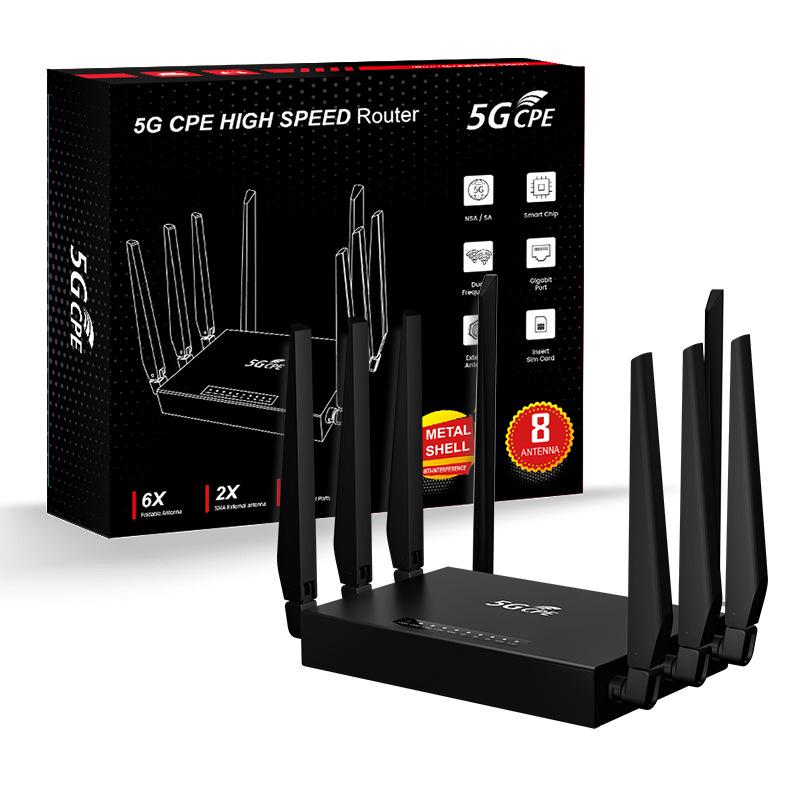 5G Gigabit Dual-Band Outdoor Wireless Router with SIM Card Slot and WiFi6 Capability Middle East Version - 5G EU Plug
5G Gigabit Dual-Band Outdoor Wireless Router with SIM Card Slot and WiFi6 Capability Middle East Version - 5G EU Plug