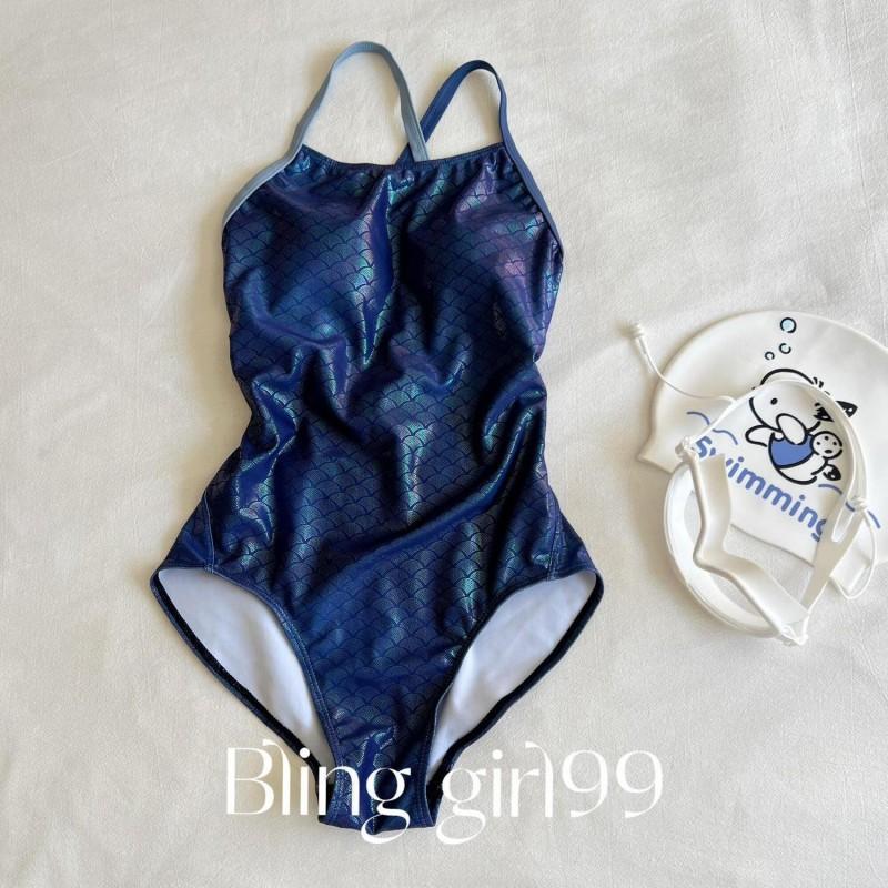 Deep Sea Blue Sexy Slim Slimming Tight One-piece Swimsuit Training Competitions Quick-drying Professional Swimming Suit 2XL
Deep Sea Blue Sexy Slim Slimming Tight One-piece Swimsuit Training Competitions Quick-drying Professional Swimming Suit 2XL