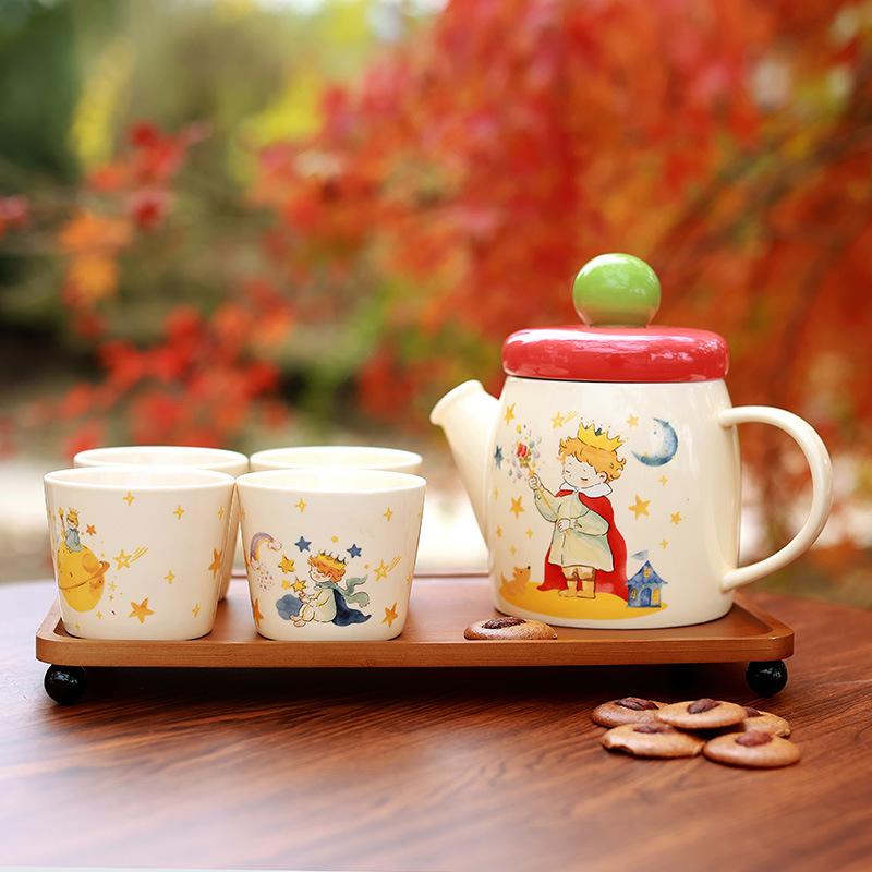 Little Prince ceramic tea set with gifts housewarming new home cup creative high value kettle teacup
Little Prince ceramic tea set with gifts housewarming new home cup creative high value kettle teacup
