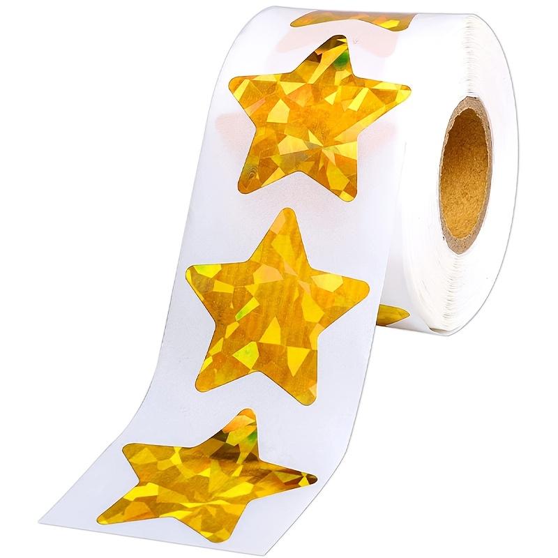 500pcs 1.5in Holographic Glitter Golden Diamond Texture Star Decorative Reward Stickers, Packaging Box Decorative Stickers, Busi
500pcs 1.5in Holographic Glitter Golden Diamond Texture Star Decorative Reward Stickers, Packaging Box Decorative Stickers, Busi