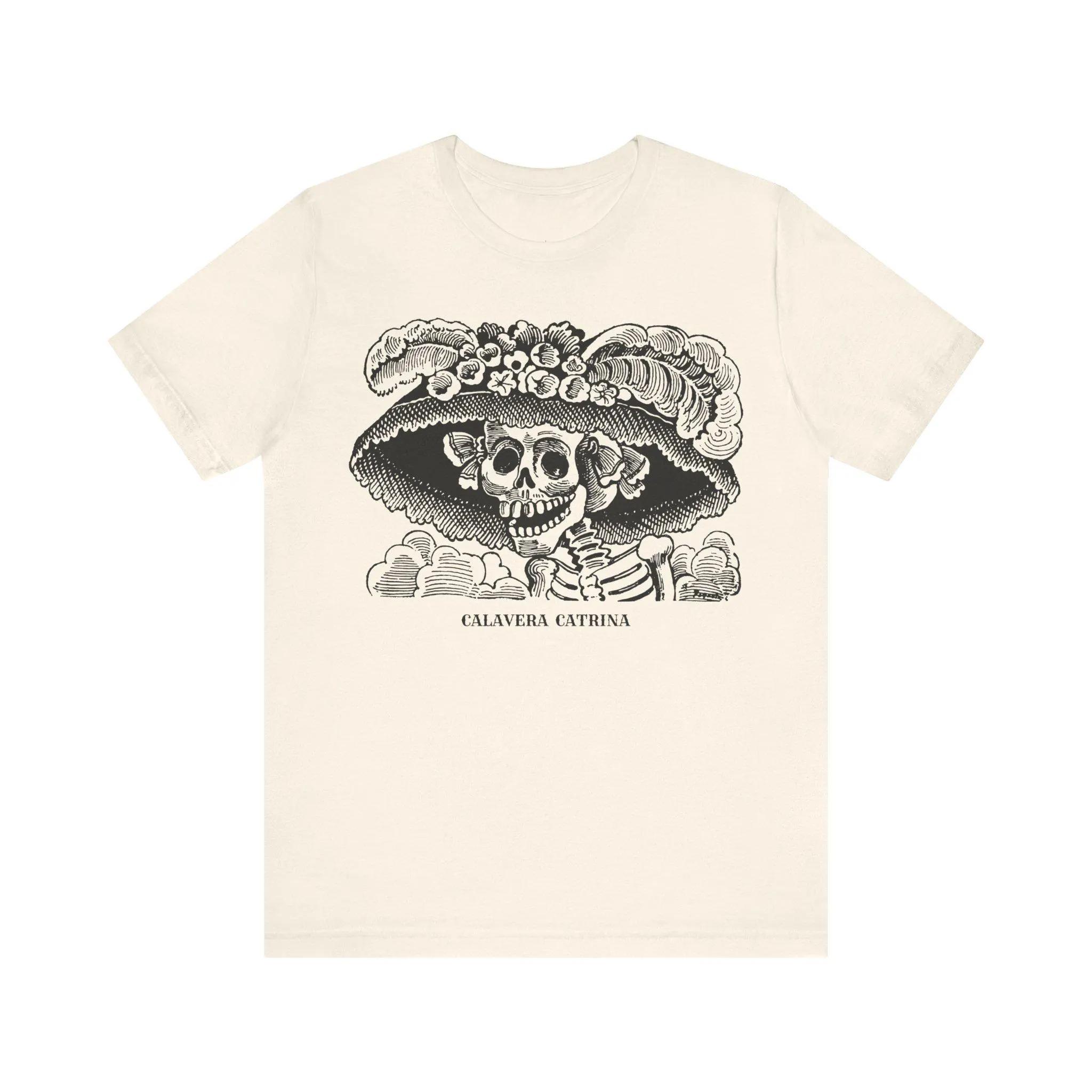 La Calavera Catrina Jose Guadalupe Posada Shirt Mexican Heritage T-shirt Vintage Spanish Folk Art Unisex Jersey Short-sleeved S
La Calavera Catrina Jose Guadalupe Posada Shirt Mexican Heritage T-shirt Vintage Spanish Folk Art Unisex Jersey Short-sleeved S