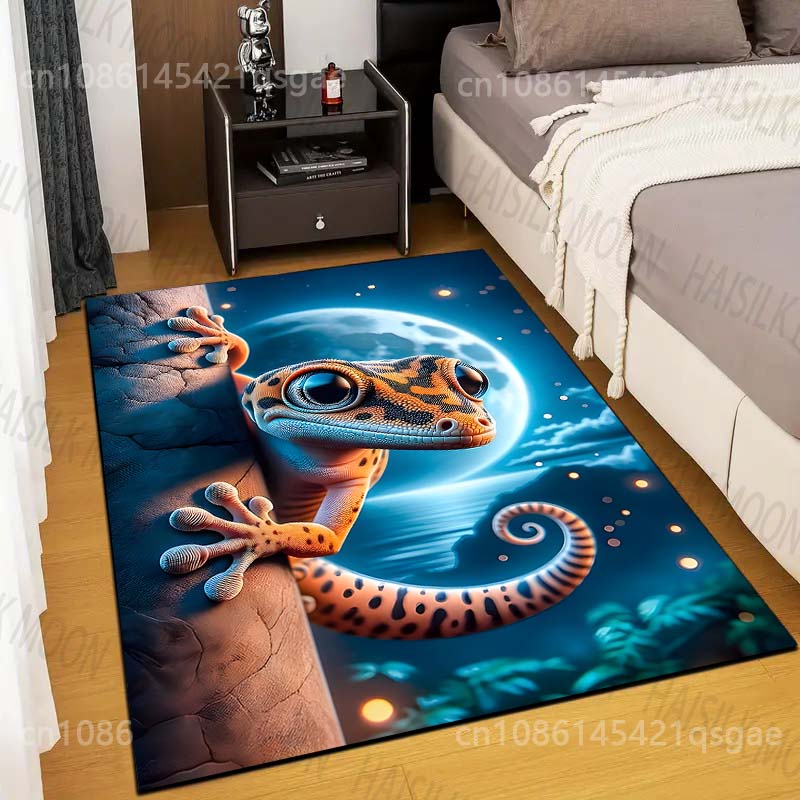 HD Funny Gecko Print Carpet for Living Room Bedroom Bathroom Mat Creative Doormat Sofa Table Home Decor Area Rugged 40x60cm
HD Funny Gecko Print Carpet for Living Room Bedroom Bathroom Mat Creative Doormat Sofa Table Home Decor Area Rugged 40x60cm