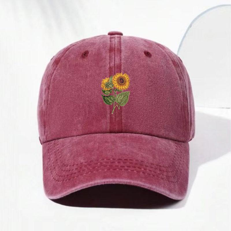 Trendy Sunflower Embroidery Snapback Cap Vintage Washed Cotton Adjustable Unisex Hip Hop Streetwear Hat Outdoor Cap Gift розы красного
Trendy Sunflower Embroidery Snapback Cap Vintage Washed Cotton Adjustable Unisex Hip Hop Streetwear Hat Outdoor Cap Gift розы красного