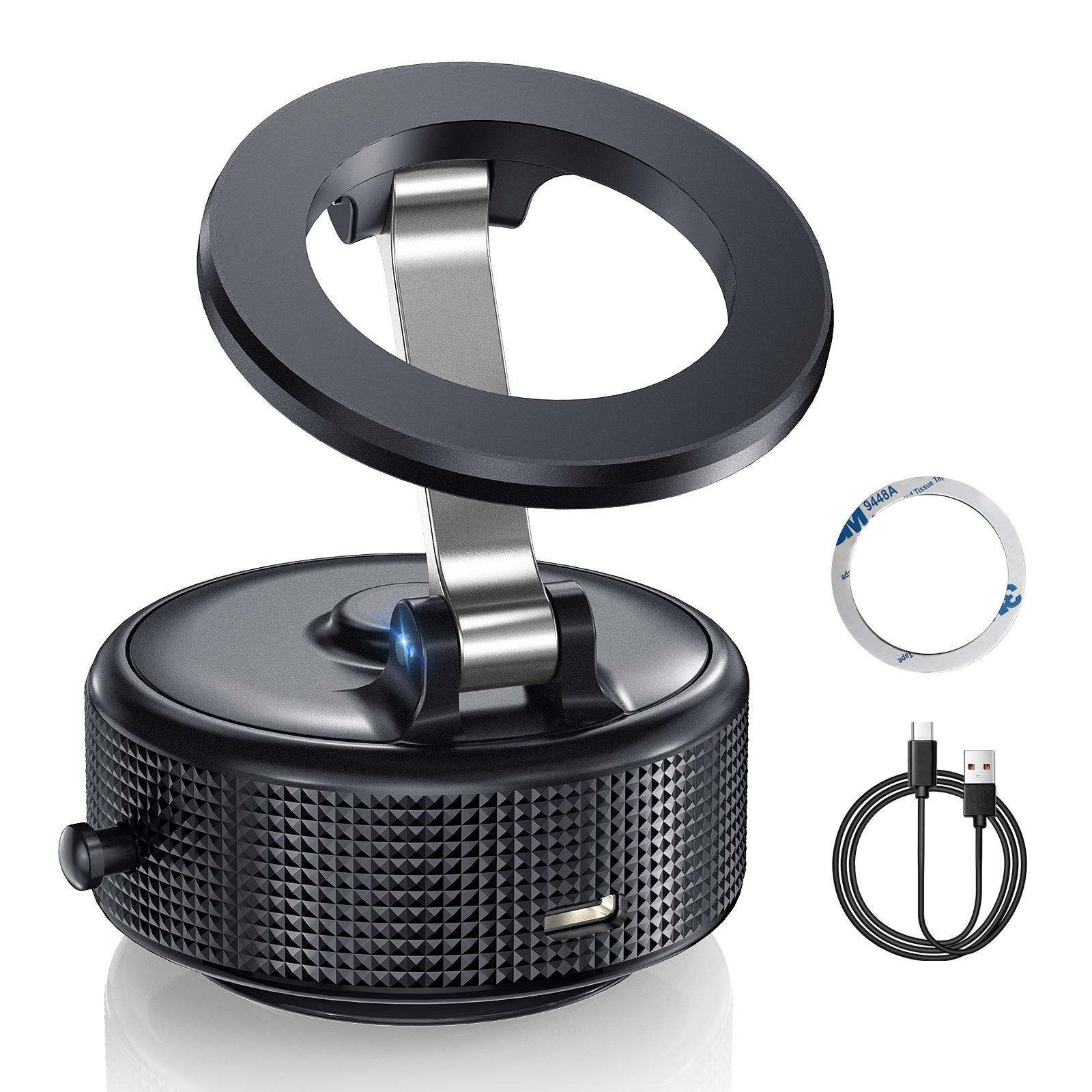 For Magsafe Magnetic Vacuum Car Phone Holder Suction Cup Folding Universal Navigation Stand Bracket For IPhone/Samsung/Xiaomi чорний
For Magsafe Magnetic Vacuum Car Phone Holder Suction Cup Folding Universal Navigation Stand Bracket For IPhone/Samsung/Xiaomi чорний