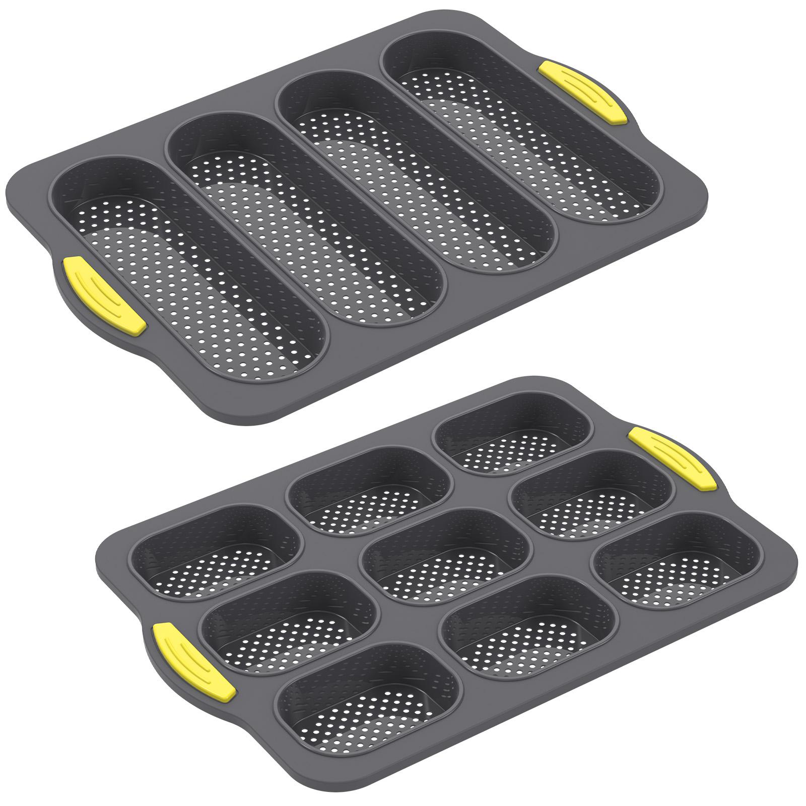 3/4/6/9 Cups Silicone Hamburger Bun Mold, Nonstick Hamburger Bun Pans, Heat Resistant Homemade Hamburger Bread Baking Mold
3/4/6/9 Cups Silicone Hamburger Bun Mold, Nonstick Hamburger Bun Pans, Heat Resistant Homemade Hamburger Bread Baking Mold