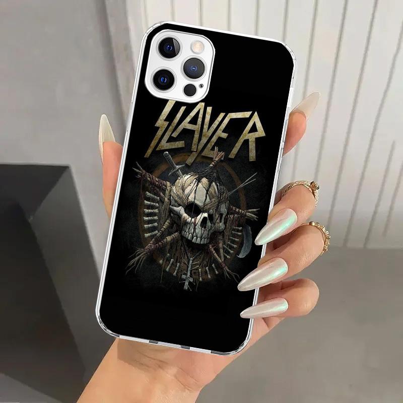 Slayer Heavy Metal Rock Band Phone Case for Iphone 17 Air 16 15 Plus 14 13 Mini 12 11 Pro Max 16E 7 8 SE 2020 Soft Funda Print S iPhone 14
Slayer Heavy Metal Rock Band Phone Case for Iphone 17 Air 16 15 Plus 14 13 Mini 12 11 Pro Max 16E 7 8 SE 2020 Soft Funda Print S iPhone 14