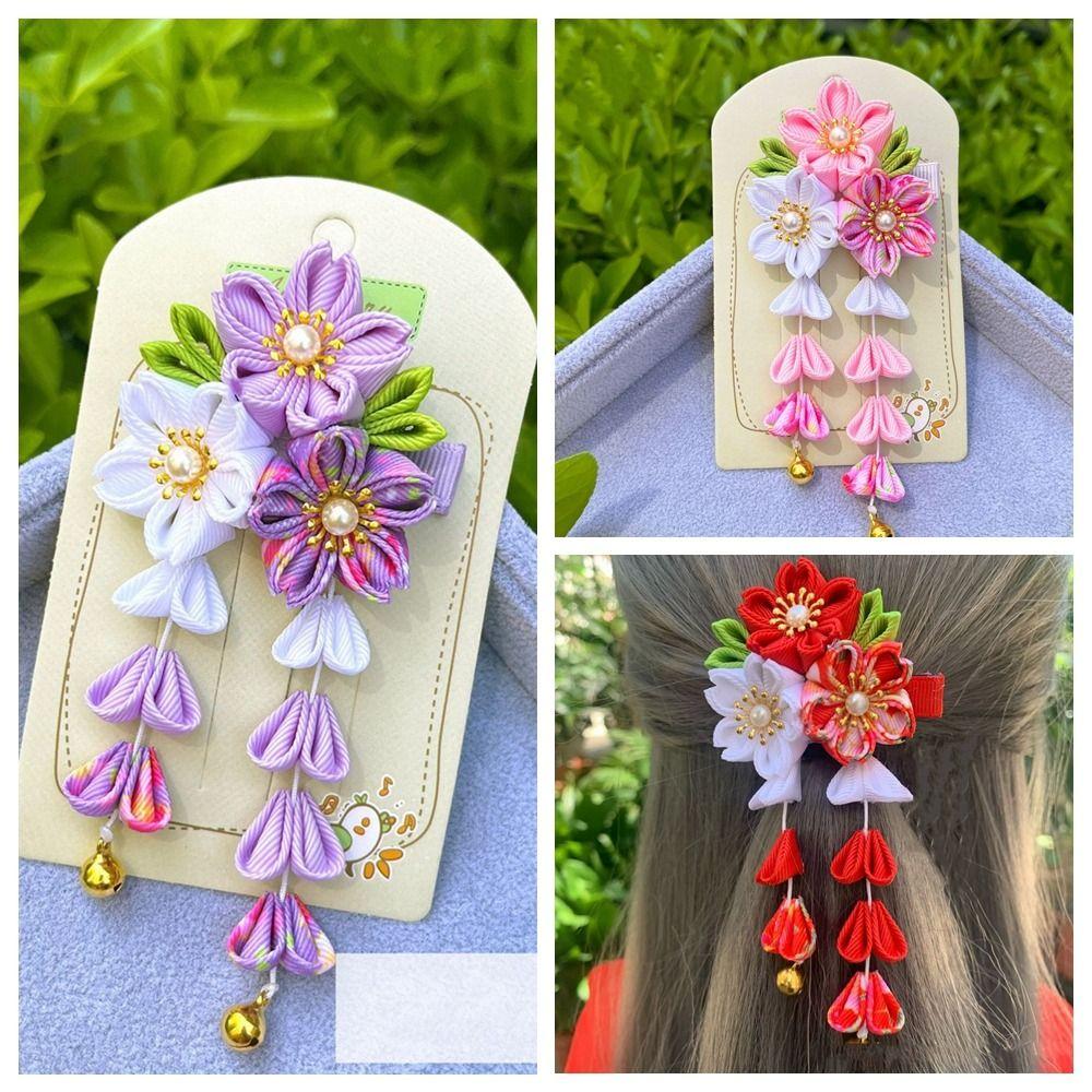 Ancient Style Sakura Flower Hair Clip Cloth Tassel Flower Hairpin Hair Accessories зелений
Ancient Style Sakura Flower Hair Clip Cloth Tassel Flower Hairpin Hair Accessories зелений