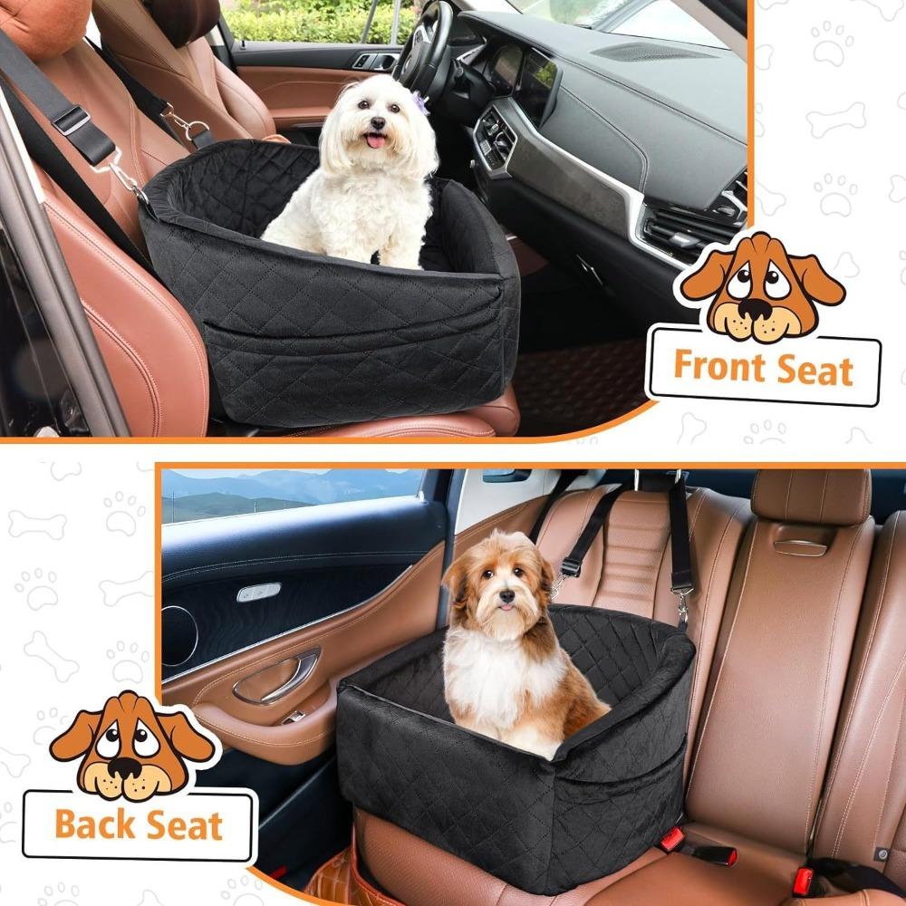Multifunctional Dog Car Seat Detachable Travel Bed with Storage Pockets for Small Medium Dogs сірий
Multifunctional Dog Car Seat Detachable Travel Bed with Storage Pockets for Small Medium Dogs сірий