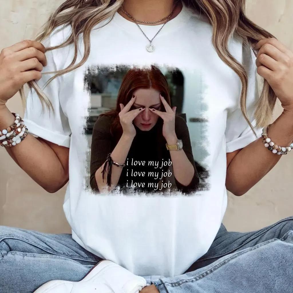 The Devil Wears Prada 2 I Love My Job Tshirts UNISEX Women Summer Cotton Clothing Fashion Breathable Short Sleeved Tee Fan Gifts 4XL
The Devil Wears Prada 2 I Love My Job Tshirts UNISEX Women Summer Cotton Clothing Fashion Breathable Short Sleeved Tee Fan Gifts 4XL