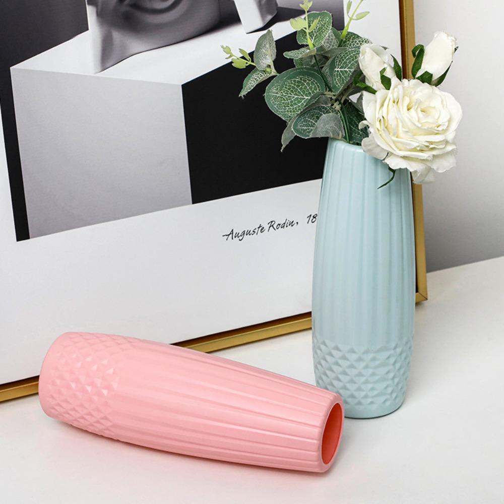 Diamond Design Flower Pot Imitation Ceramic Flower Arrangement New Flower Vase Home Decoration
Diamond Design Flower Pot Imitation Ceramic Flower Arrangement New Flower Vase Home Decoration