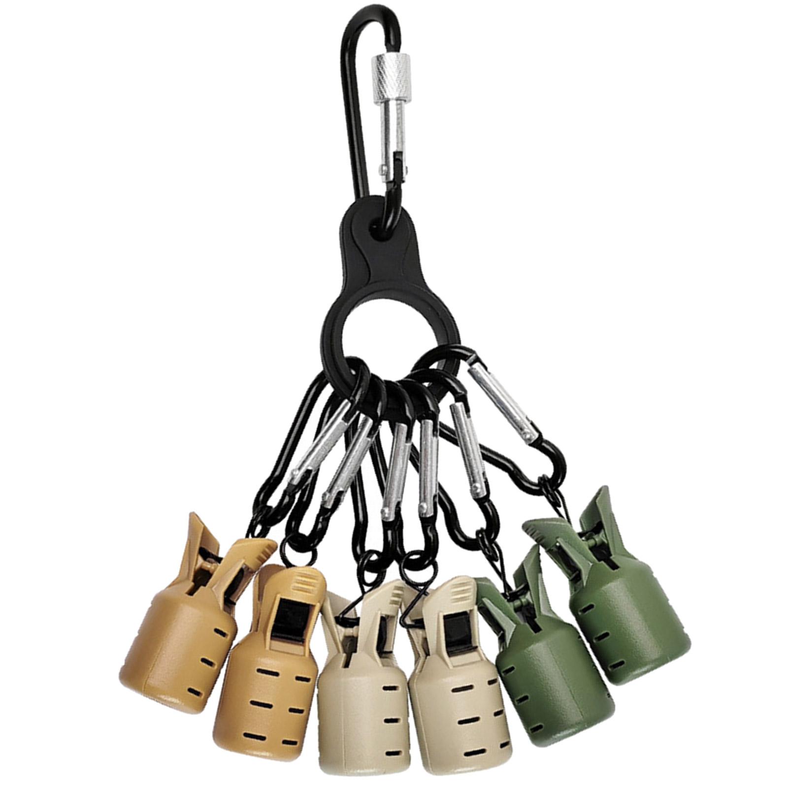 6Pcs Squid Jig Baits Protector Portable Squid Jig Hook Cover with Carabiner for Fishing Lures Baits Hook Tackle M3
6Pcs Squid Jig Baits Protector Portable Squid Jig Hook Cover with Carabiner for Fishing Lures Baits Hook Tackle M3