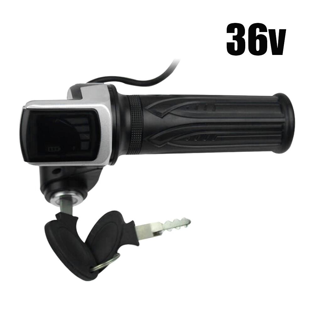 ON/OFF Throttle Grip Parts Switch Key Lock Accelerator Starter Plastic 36V
ON/OFF Throttle Grip Parts Switch Key Lock Accelerator Starter Plastic 36V