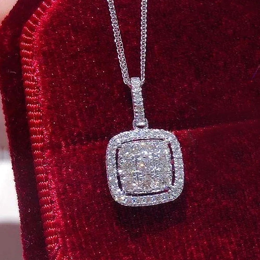 2026 Fashion Contracted Design Square Cubic Zircon Pendant Necklace for Women Exquisite Neck Accessories Wedding Party Zircon 42cm 5cm
2026 Fashion Contracted Design Square Cubic Zircon Pendant Necklace for Women Exquisite Neck Accessories Wedding Party Zircon 42cm 5cm