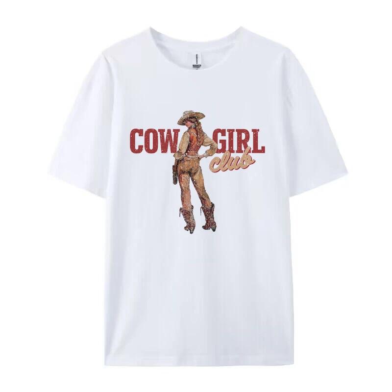 Cute Cowgirl Club T Shirt Retro Boho Western Country Graphic Tees Loose Vintage Aesthetic Rodeo TShirts Women Fashion Clothing S
Cute Cowgirl Club T Shirt Retro Boho Western Country Graphic Tees Loose Vintage Aesthetic Rodeo TShirts Women Fashion Clothing S