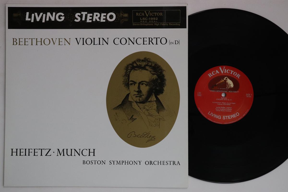 LP Record CHARLES MUNCH BOSTON SYMPHONY ORCH Beethoven Violin Concerto In D LSC1992 RCA VICTOR RED 2003 US Classical Used
LP Record CHARLES MUNCH BOSTON SYMPHONY ORCH Beethoven Violin Concerto In D LSC1992 RCA VICTOR RED 2003 US Classical Used