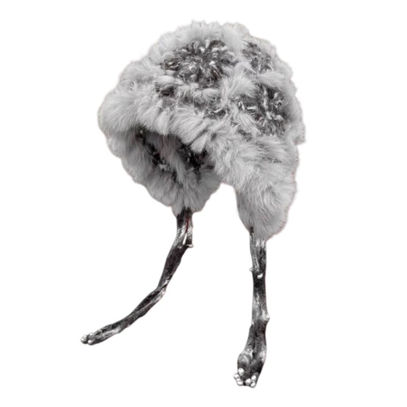Fashion Thicken Hooded Headwear Unisex Plush Hat with Exquisite Furry Detail for Trending Appeal чорний колір сірий
Fashion Thicken Hooded Headwear Unisex Plush Hat with Exquisite Furry Detail for Trending Appeal чорний колір сірий