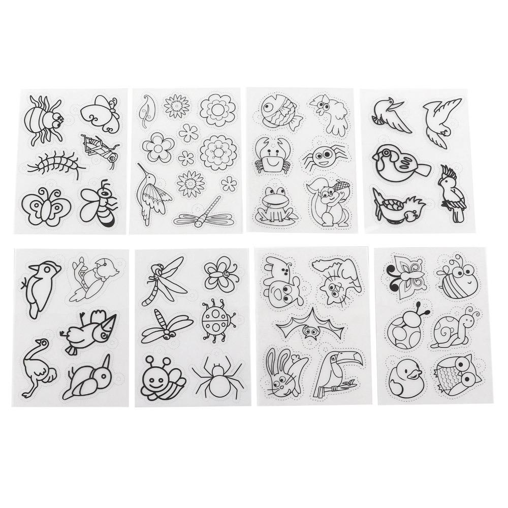 8pcs Different Patterns Shrink Plastic Sheets Colorable Shrink Film Sheets DIY Decoration bird
8pcs Different Patterns Shrink Plastic Sheets Colorable Shrink Film Sheets DIY Decoration bird