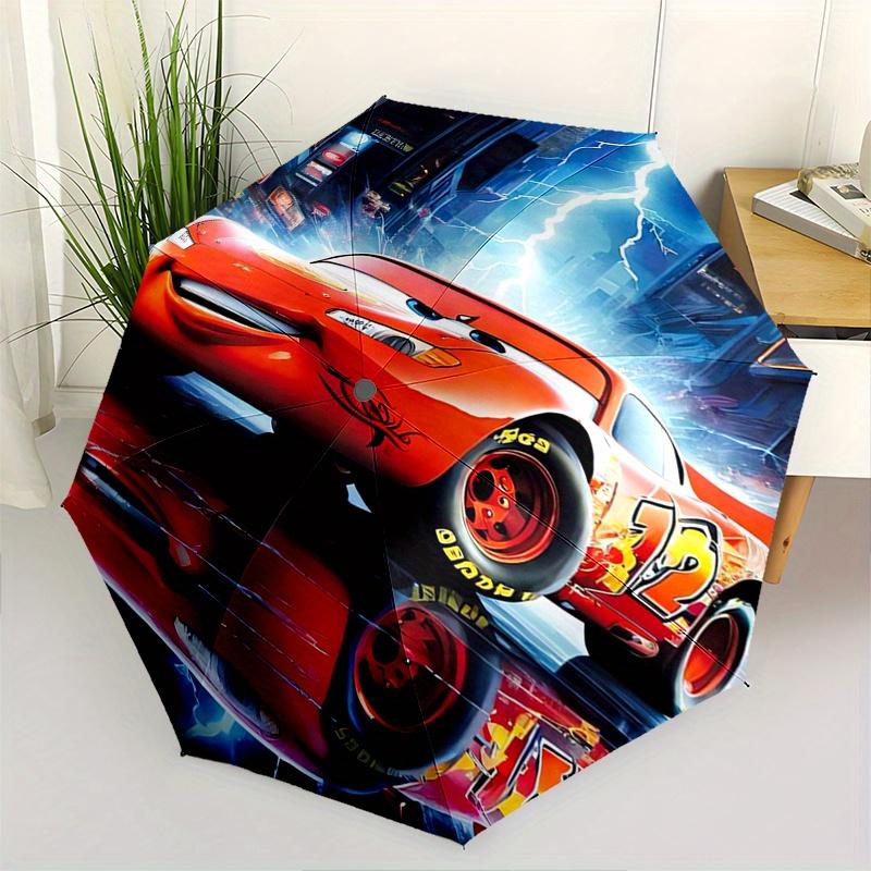 Lightning McQueen,Cityscape Fully automatic themed umbrella 8 ribs durable iron frame, tri fold compact design, perfect as a gift, travel
Lightning McQueen,Cityscape Fully automatic themed umbrella 8 ribs durable iron frame, tri fold compact design, perfect as a gift, travel
