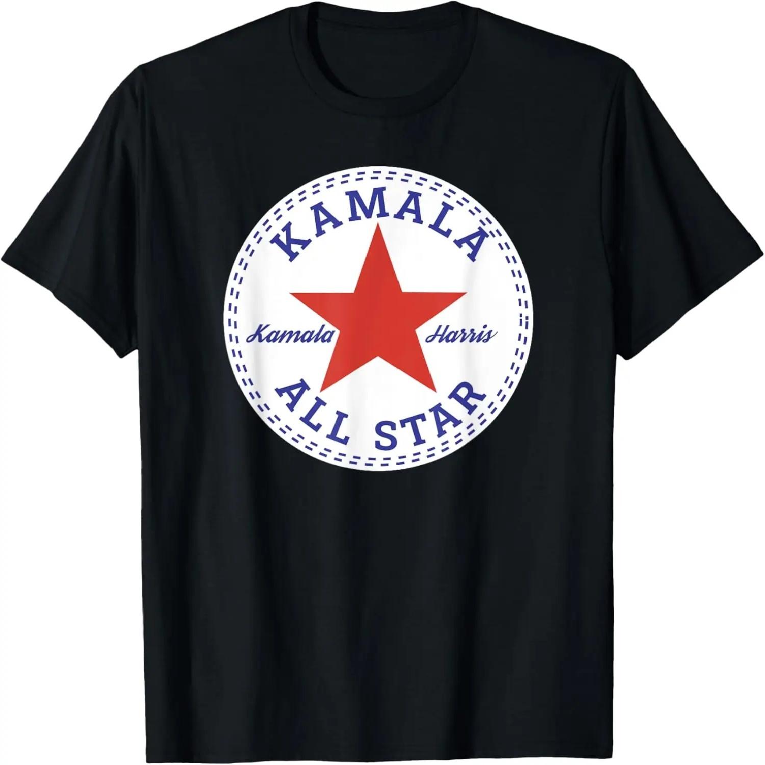 Kamala Harris All Star Logo T-Shirt XXXXXL чорний
Kamala Harris All Star Logo T-Shirt XXXXXL чорний