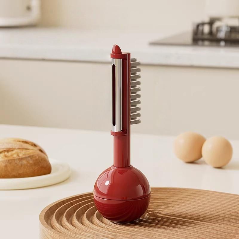 1pc 2-in-1 Fruit and Vegetable Peeler with Cleaning Brush Design - A Multifunctional Kitchen Gadget, Easy to Peel and Sharpen красный
1pc 2-in-1 Fruit and Vegetable Peeler with Cleaning Brush Design - A Multifunctional Kitchen Gadget, Easy to Peel and Sharpen красный
