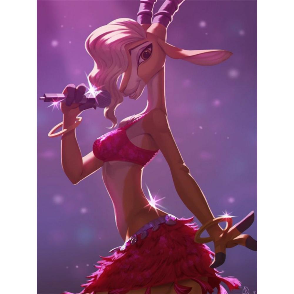 Disney Diamond Painting Zootopia Shakira Stage Illustration 5D DIY Full Round Diamond Mosaic Cartoon Embroidery Art Painting for Home Decoration Round 20x30cm
Disney Diamond Painting Zootopia Shakira Stage Illustration 5D DIY Full Round Diamond Mosaic Cartoon Embroidery Art Painting for Home Decoration Round 20x30cm