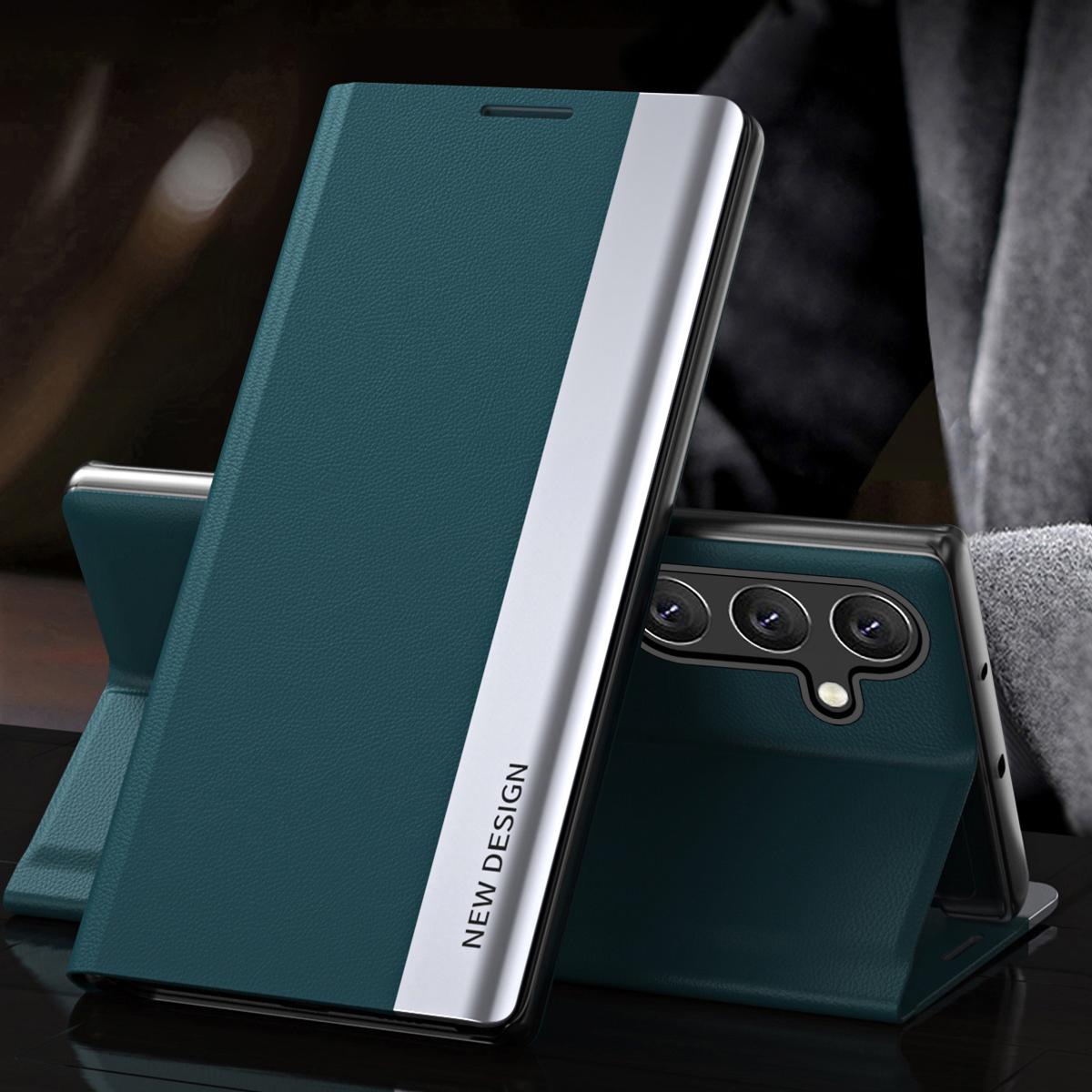 For Samsung Galaxy A54 5G Electroplating PU Leather Phone Cover Stand Anti-scratch Smartphone Case White
For Samsung Galaxy A54 5G Electroplating PU Leather Phone Cover Stand Anti-scratch Smartphone Case White