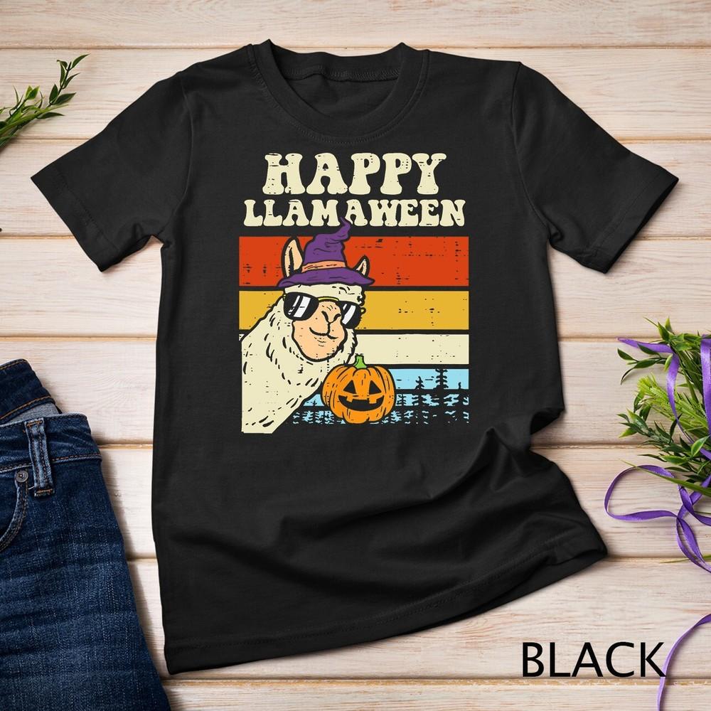 Happy Llamaween Llama Witch Retro Halloween Alpaca Animal Unisex T-shirt L
Happy Llamaween Llama Witch Retro Halloween Alpaca Animal Unisex T-shirt L