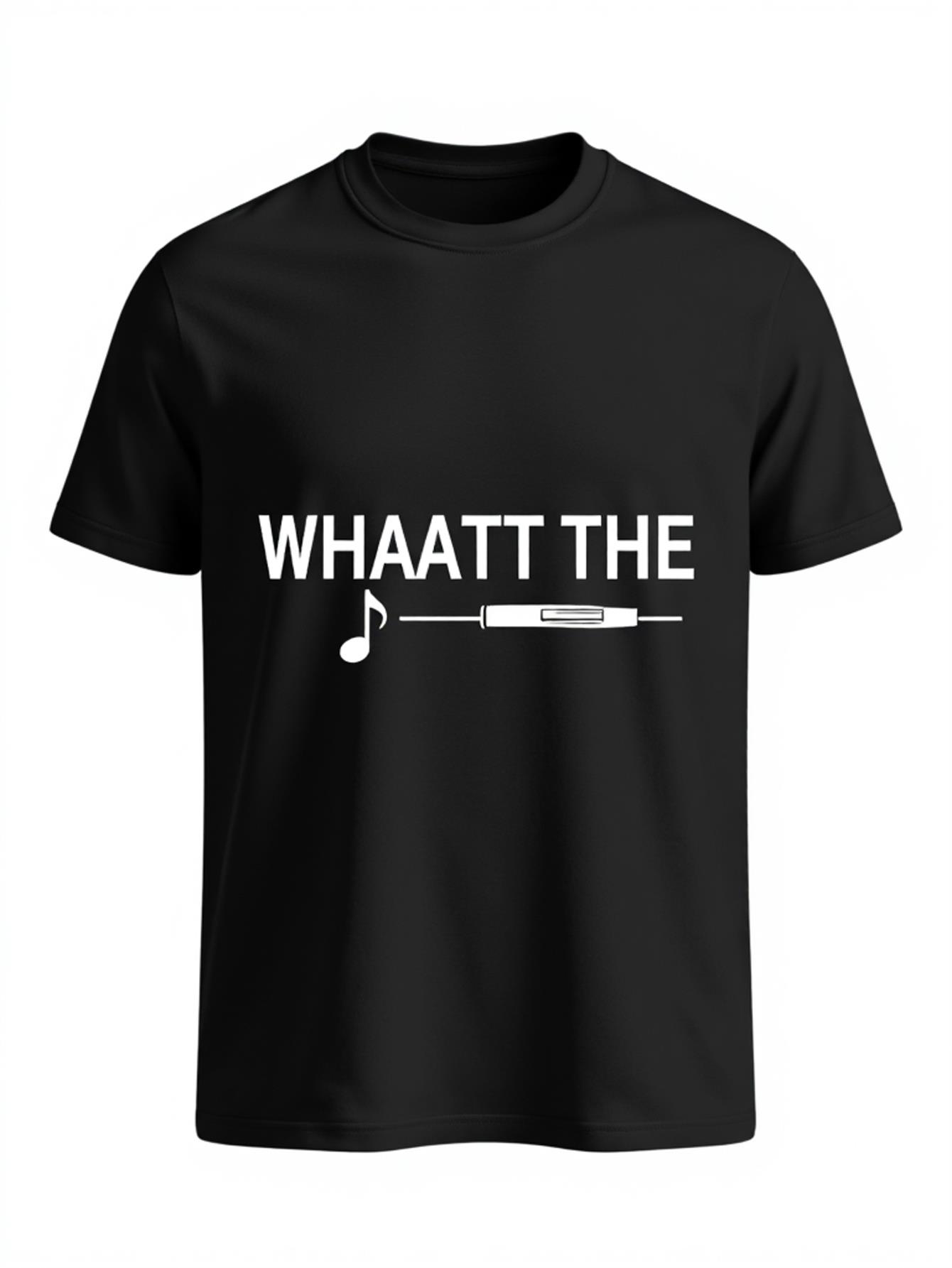 S5XL Tee With WHAATT THE Text And Music Note Design Casual Daily Wear T Shirt Regular Fit Mountain Bike Accessorie Cotton Fit 4XL
S5XL Tee With WHAATT THE Text And Music Note Design Casual Daily Wear T Shirt Regular Fit Mountain Bike Accessorie Cotton Fit 4XL