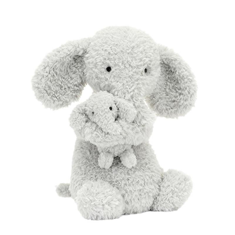 JELLYCAT Jungle Animals Grey Elephant Curled Up Comforting Companion Doll Plush Doll 26cm High
JELLYCAT Jungle Animals Grey Elephant Curled Up Comforting Companion Doll Plush Doll 26cm High