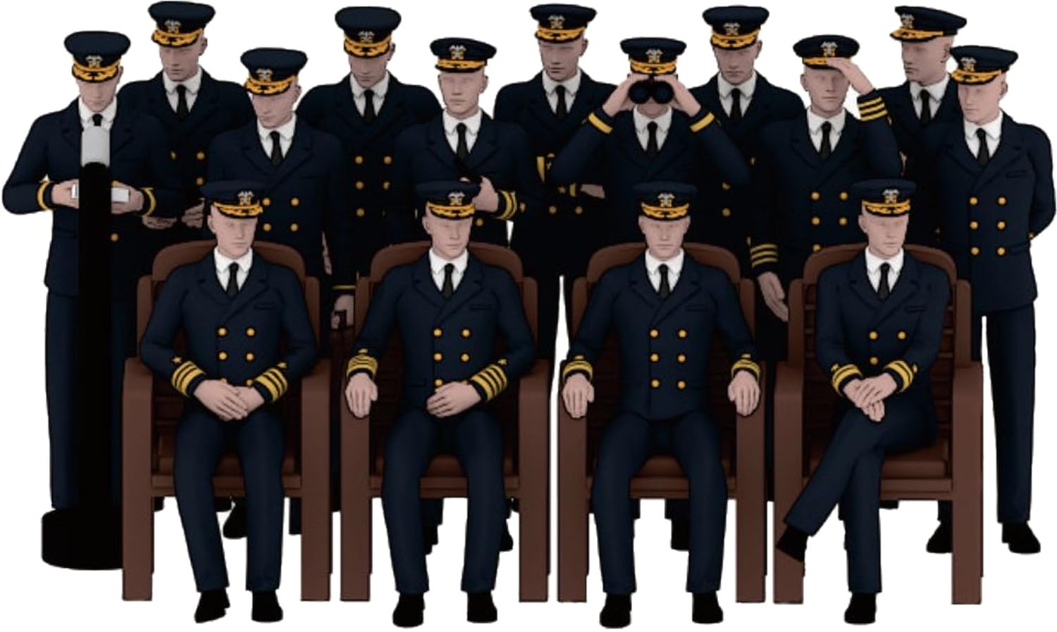 Triumph Модель WW2 Форма зимняя офицерская ВМС США Набор из 50 пластиковых деталей TRFP35009 1/350 (Корабль)
Triumph Модель WW2 Форма зимняя офицерская ВМС США Набор из 50 пластиковых деталей TRFP35009 1/350 (Корабль)