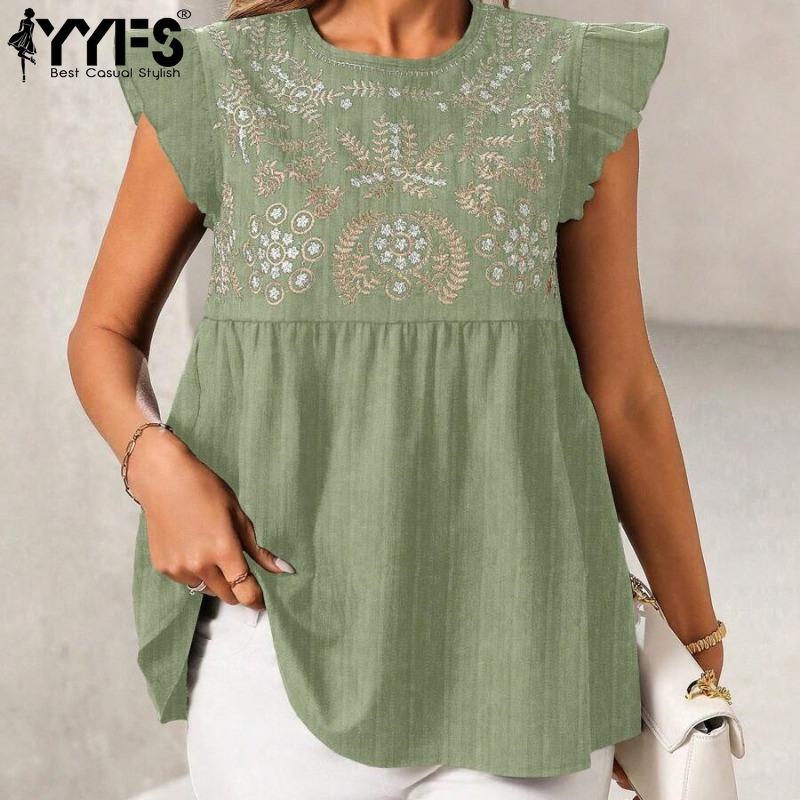 Жіночі модні повсякденні літні весняні блузки та сорочки з короткими рукавами та круглим вирізом YYFS XXL чорний
Жіночі модні повсякденні літні весняні блузки та сорочки з короткими рукавами та круглим вирізом YYFS XXL чорний