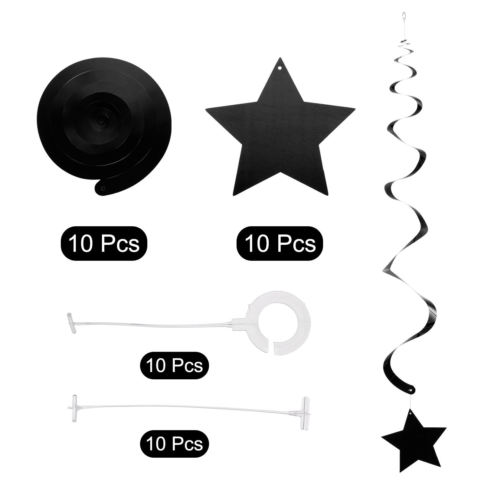 20/30pcs Star Swirl hanging Decoration Glow in the Dark Neon Garland Streamers Reactive Fluorescent Paper Flag Banner for Party
20/30pcs Star Swirl hanging Decoration Glow in the Dark Neon Garland Streamers Reactive Fluorescent Paper Flag Banner for Party