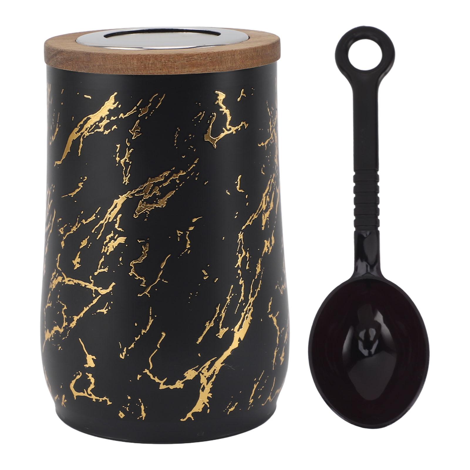 Герметичная банка для кофе 800 мл, контейнер для хранения кофейных зерен из нержавеющей стали с видимой крышкой и L(for 6.5-9kg) чёрный
Герметичная банка для кофе 800 мл, контейнер для хранения кофейных зерен из нержавеющей стали с видимой крышкой и L(for 6.5-9kg) чёрный