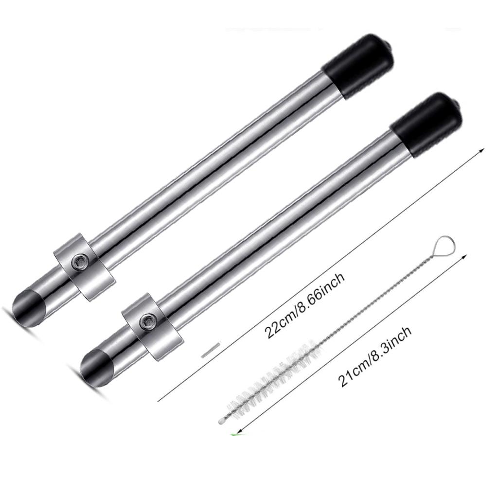 Durable Stainless Steel Straw Puncher Efficient Manual Beverage Mixer Easy to Use Safe Lemonade Stand Supplies for Plastic Lids
Durable Stainless Steel Straw Puncher Efficient Manual Beverage Mixer Easy to Use Safe Lemonade Stand Supplies for Plastic Lids